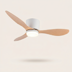 Ventilateur de plafond LED avec télécommande