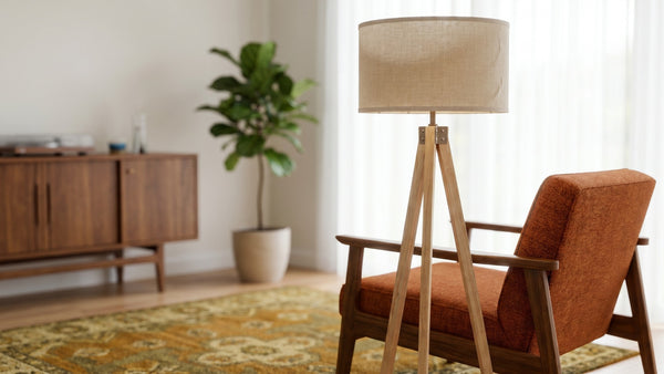 Lampadaire rétro : choisir sa lampe vintage
