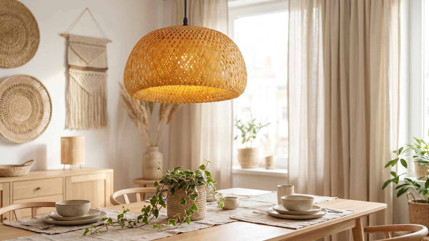 Lustre osier, rotin et bambou : bien choisir