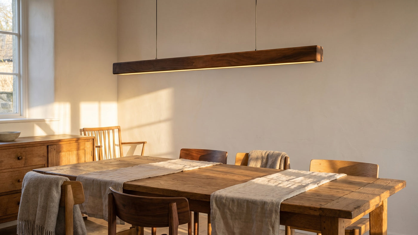 Luminaire bois : teintes, types et déco