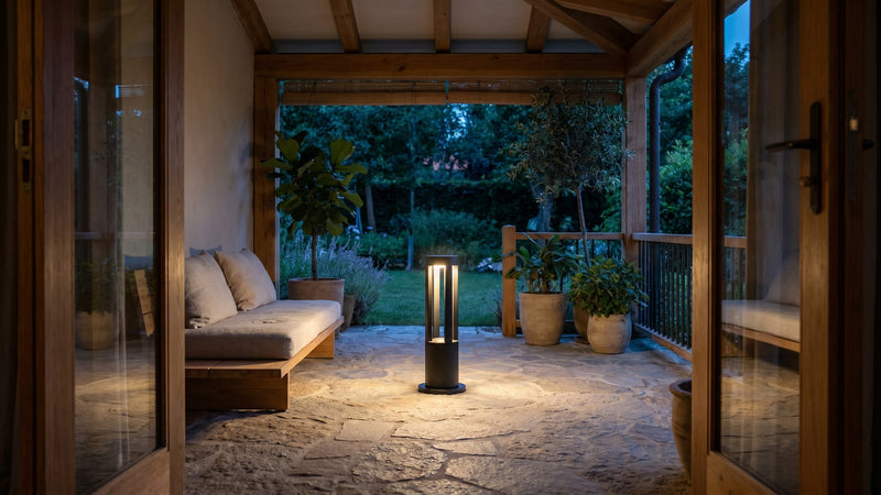 Éclairage jardin : allées, arbres, terrasse, IP