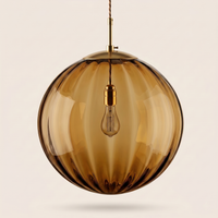 Suspension verre soufflé scandinave