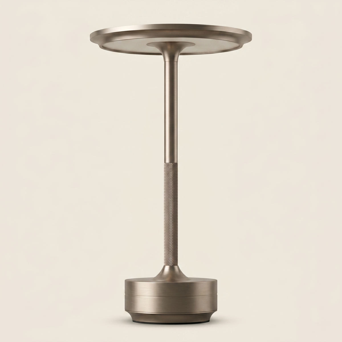 Lampe de chevet aluminium brossé