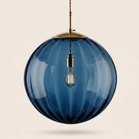 Suspension verre soufflé scandinave