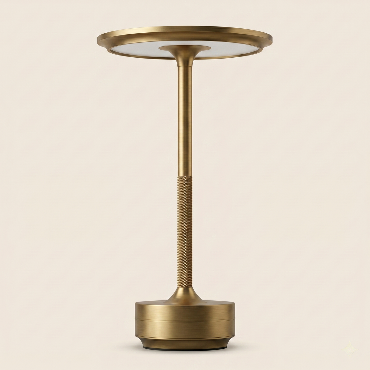 Lampe de chevet aluminium brossé