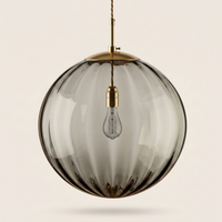 Suspension verre soufflé scandinave