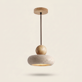 Suspension Terrazzo coloris bois clair