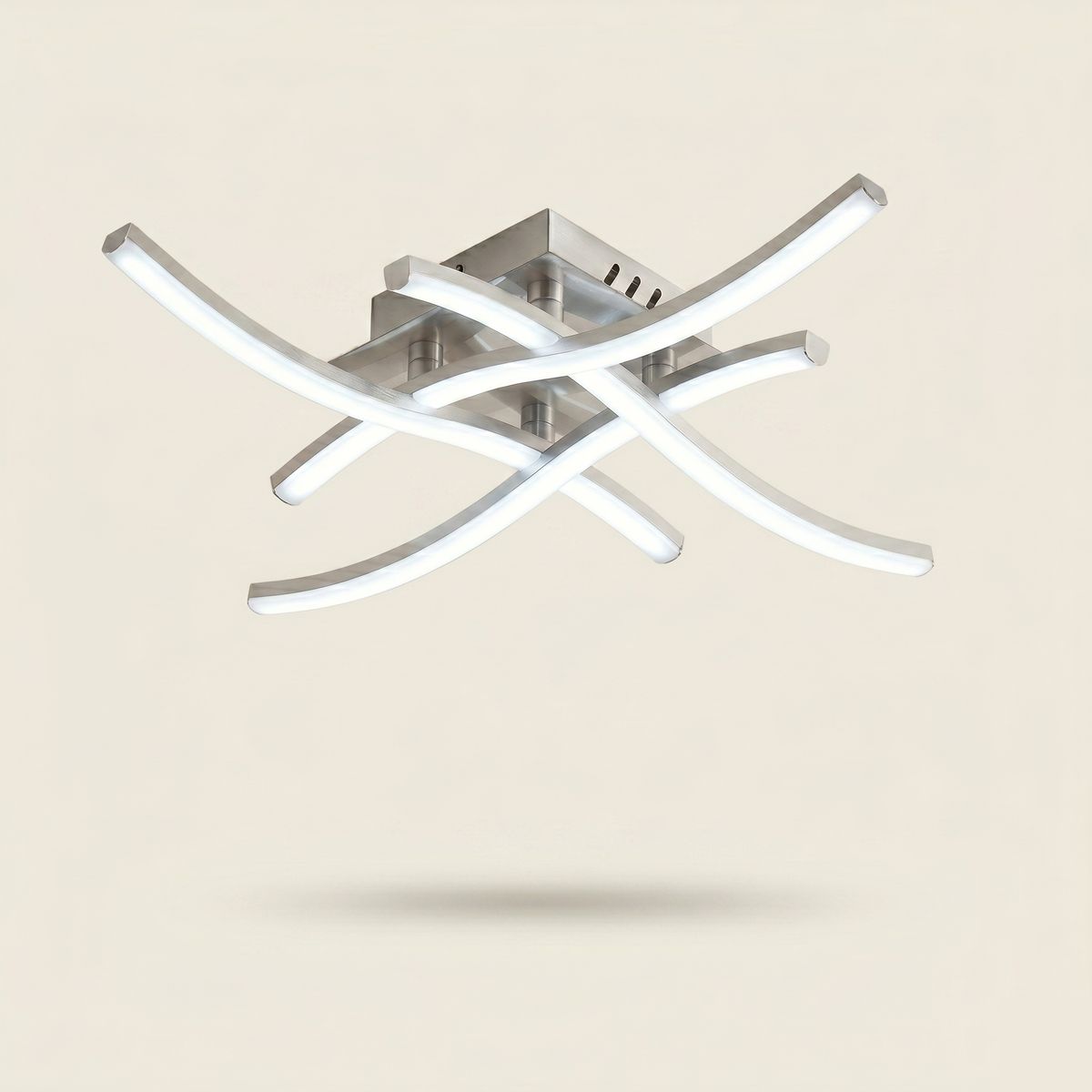 Plafonnier courbé design
