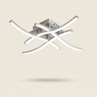 Plafonnier courbé design