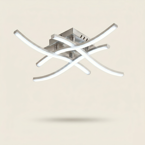 Plafonnier courbé design