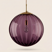 Suspension verre soufflé scandinave