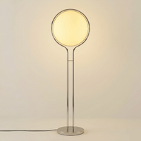 Lampadaire acrylique et métal nordique