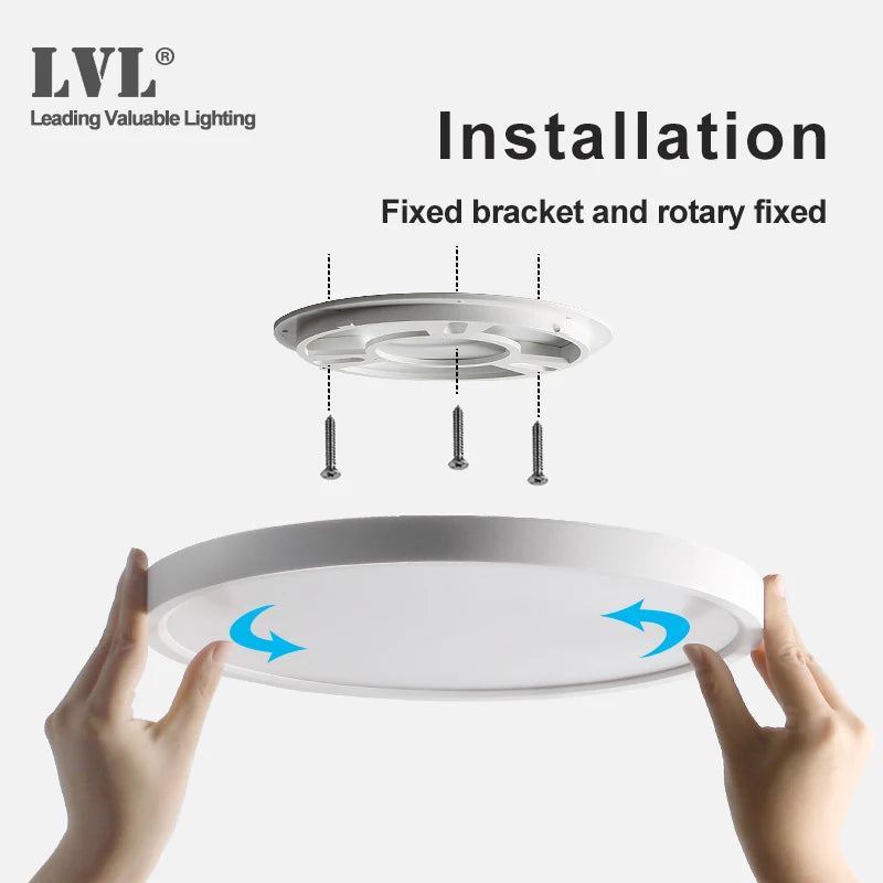 Plafonnier LED bois doré, détail de la finition et du matériau