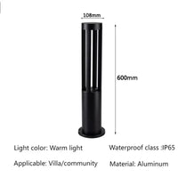 Luminaire extérieur LED IP65 jardin, installé en jardin cosy ambiance chaleureuse
