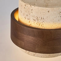 Suspension wabi-sabi installée dans une chambre japonaise contemporaine