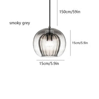 Diagramme d'installation suspension verre ambre loft 220V France