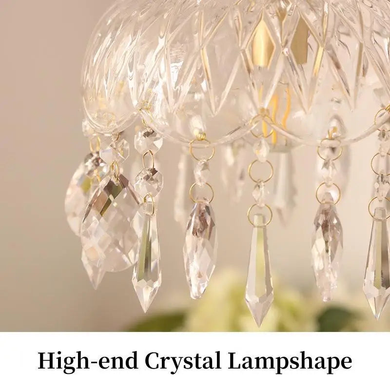 Lustre rétro français verre E14, détail du diffuseur lumineux