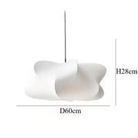 Comparatif des 3 diamètres de la suspension wabi-sabi soie