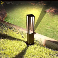 Luminaire extérieur LED IP65 jardin, détail de la finition et du matériau