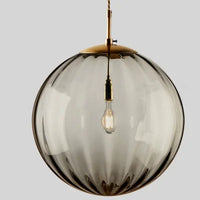 Diagramme d'installation de la suspension boule verre nordique 220V