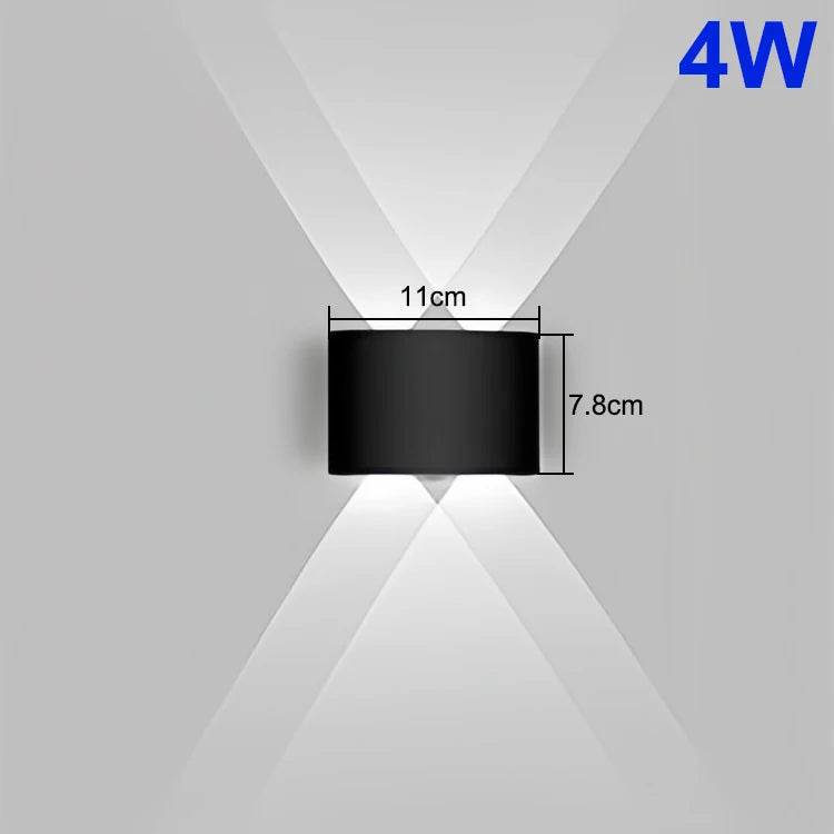Schéma de montage applique murale LED, alimentation 220-240V