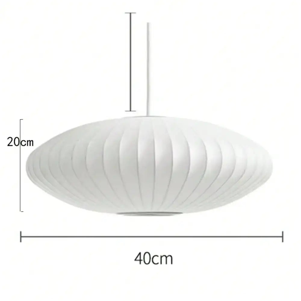 Suspension soie italienne E27 30-50 cm salon, ambiance lecture coin canapé