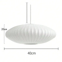 Suspension soie italienne E27 30-50 cm salon, ambiance lecture coin canapé