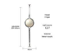 Dimensions du lampadaire design, schéma des deux formats
