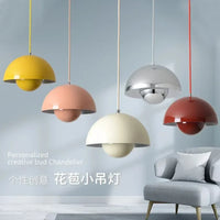 Lustre 23 cm chambre E27, installé dans chambre contemporain ambiance chaleureuse