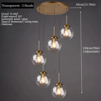 Détail du cordon ajustable et de la rosace, suspension verre soufflé