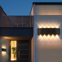 Applique murale LED double faisceau, éclairage tête de lit