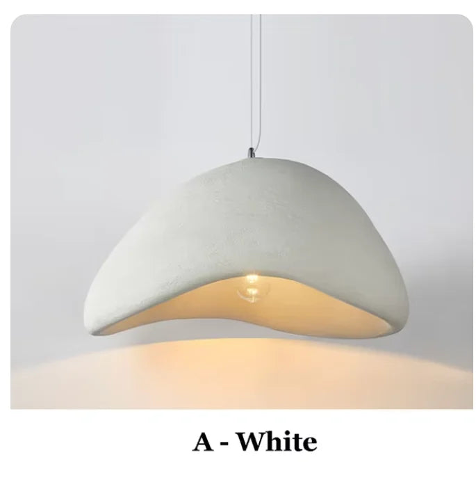 Lustre LED wabi-sabi tube 30-60 cm, ambiance lecture coin canapé