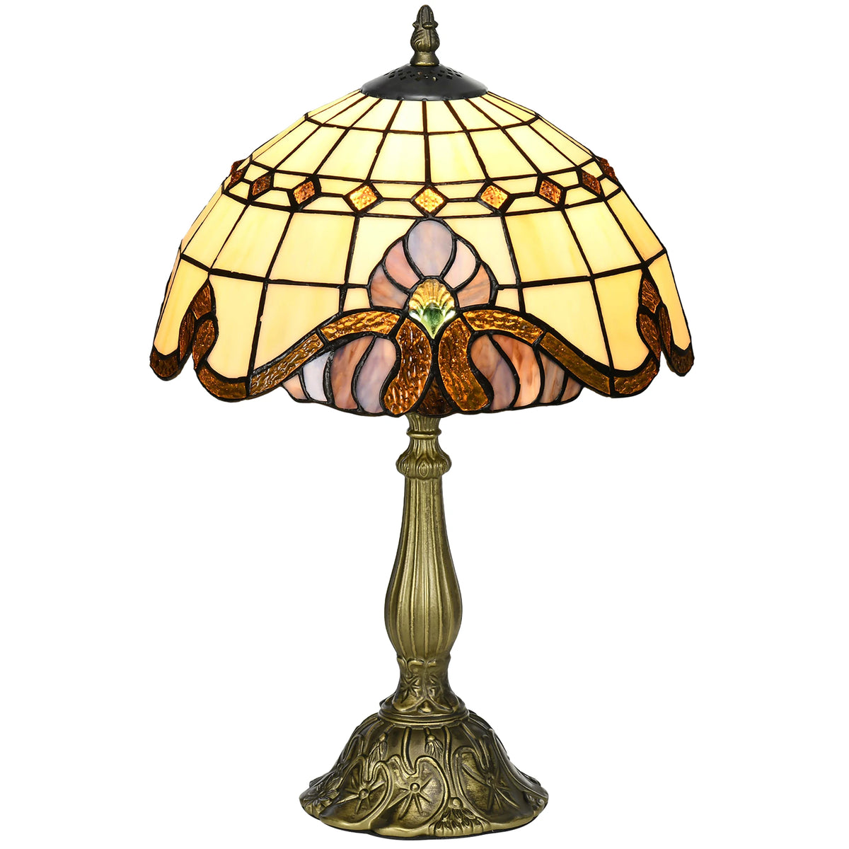 Lampe de chevet verre classique E27 30 cm transparent, installé dans chambre contemporain ambiance chaleureuse