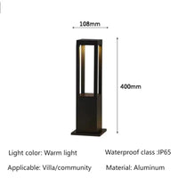 Luminaire extérieur LED IP65 jardin, ambiance soir au-dessus d'une table jeu de lumière naturel