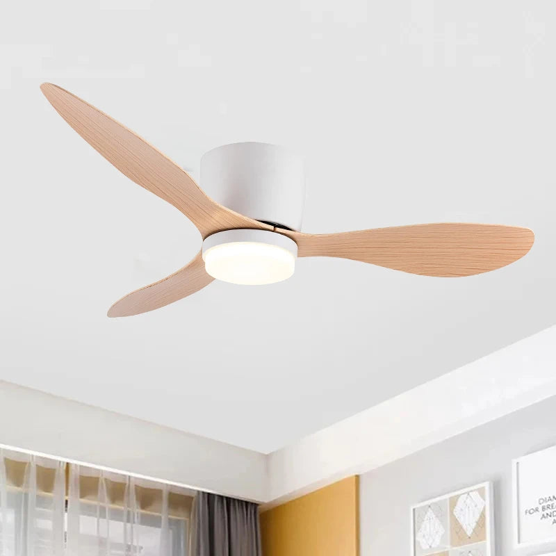 Comparatif des 3 finitions de pales du ventilateur plafond LED