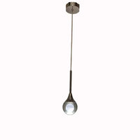 Suspension luxe créative G9, détail du diffuseur lumineux