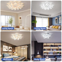 Télécommande infrarouge fournie avec le lustre LED Lotus