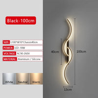 Détail du diffuseur acrylique de l'applique murale LED