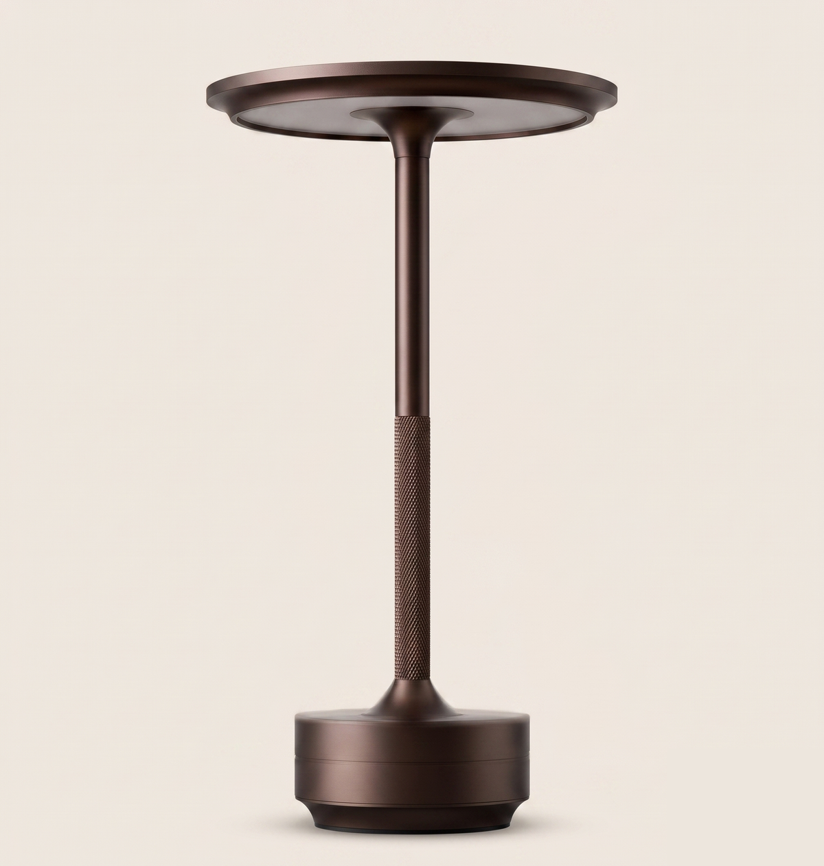 Lampe de chevet aluminium brossé