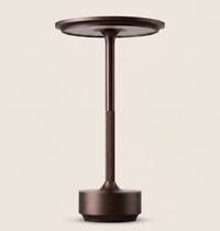 Lampe de chevet aluminium brossé