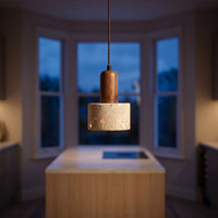 Suspension Brume, à la tombée de la nuit, cosy, allumée